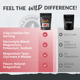 Sel rose de l’Himalaya dans les sachets Wild Foods pour l’équilibre électrolytique