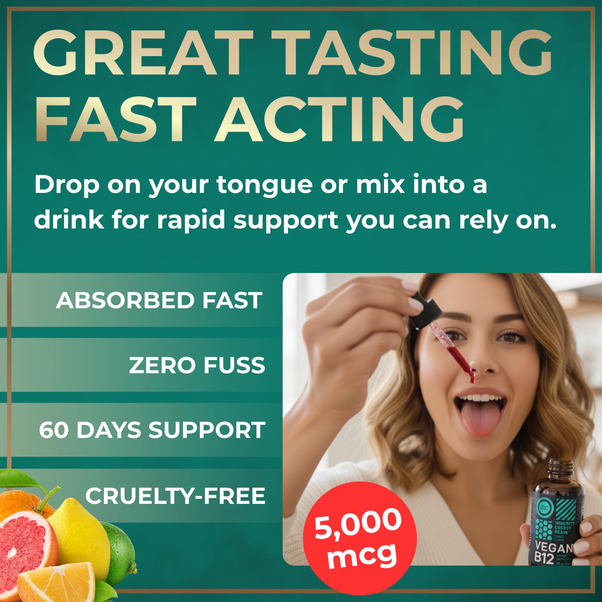 Wild Fuel B12 : absorption rapide pour l'énergie.