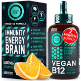 Wild Fuel B12 : bouteille 60 ml citron, apport quotidien pratique.