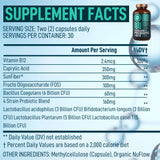 WILD FUEL Probiotic Plus - capsules usage quotidien pour bien digérer