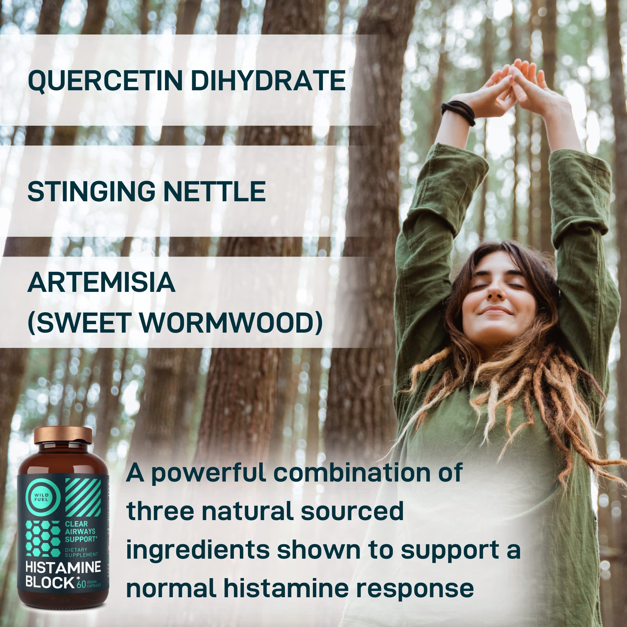 WILD FUEL Quercétine – extrait concentré pour les bienfaits des flavonoïdes.