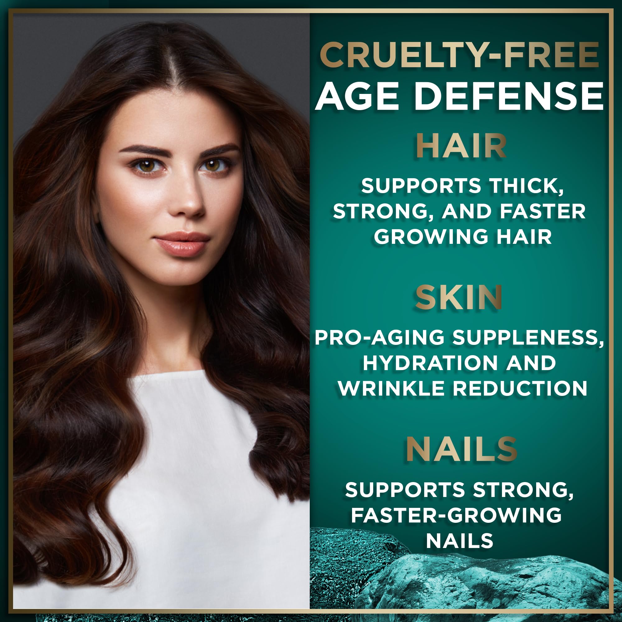 Tablettes Wild Fuel avec biotine pour ongles et cheveux.