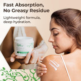 Wild Naturals – application sur peau, absorption rapide et non grasse.