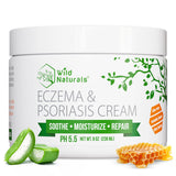 Wild Naturals – bouteille visible, hydratation durable pour peau sensible.