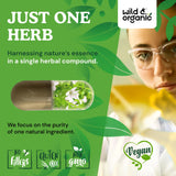 Wild & Organic Bacopa Gelules - emballage 90 jours pour routine durable