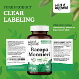 Wild & Organic Bacopa Gelules - routine bien-être avec complément végétal