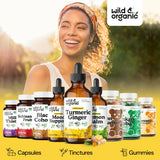 Wild & Organic Bouteille 56 jours : répartition visuelle des portions.