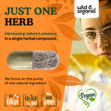 Wild & Organic: flacon de 90 capsules, environ 45 jours d'apport.