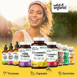 Coating végétal des gélules Wild & Organic camomille, ingestion aisée