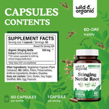 Wild & Organic Capsules véganes enrobage cellulose végétale.