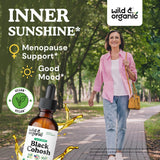 Wild & Organic actée noire gouttes — pipette facilitant l'application