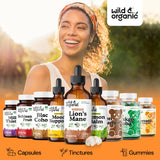 Wild & Organic flacon discret prêt à être intégré à la routine quotidienne.