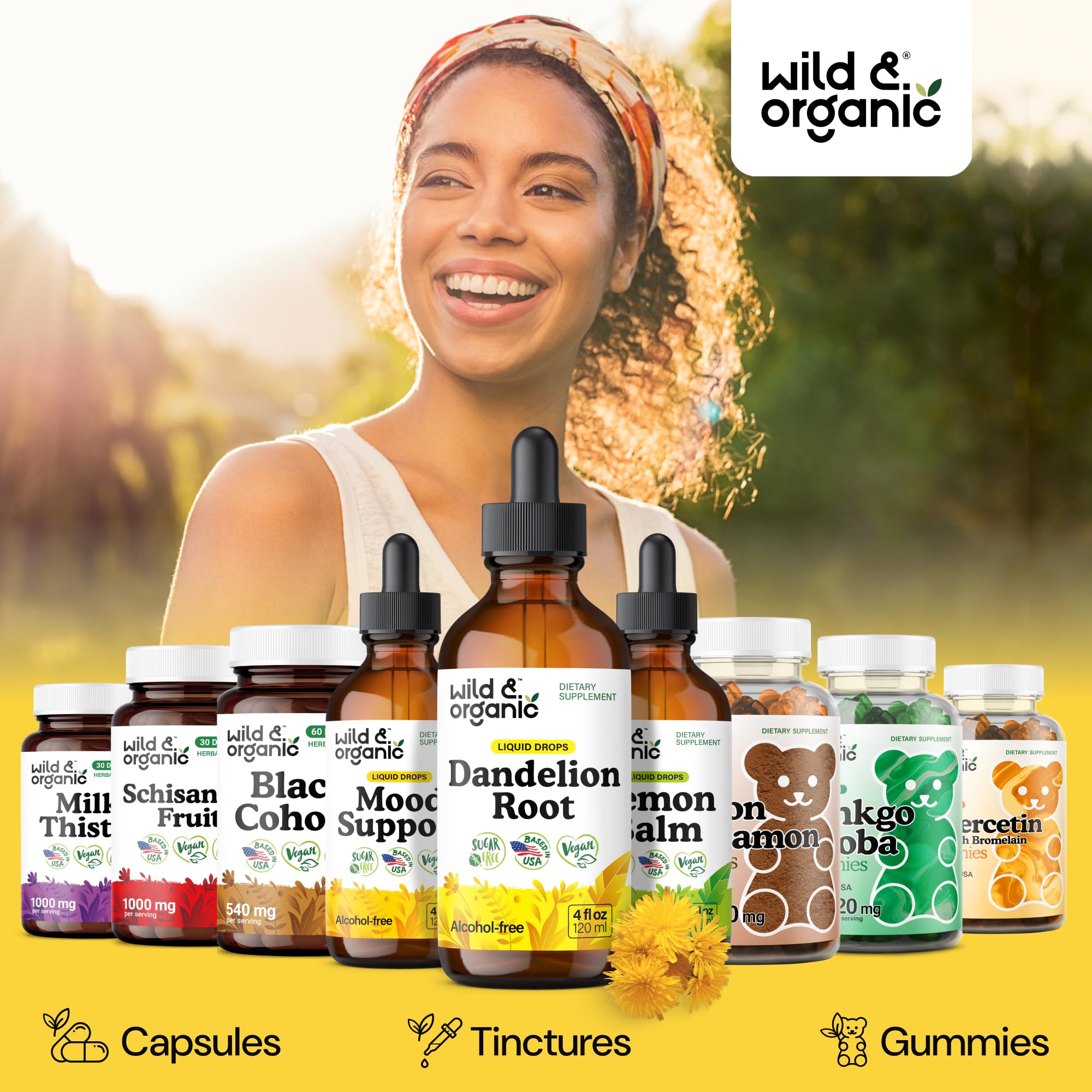 Base glycérine végétale sans alcool dans Wild & Organic.