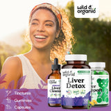 Emballage Wild & Organic: flacon de 120 capsules pour 60 jours.