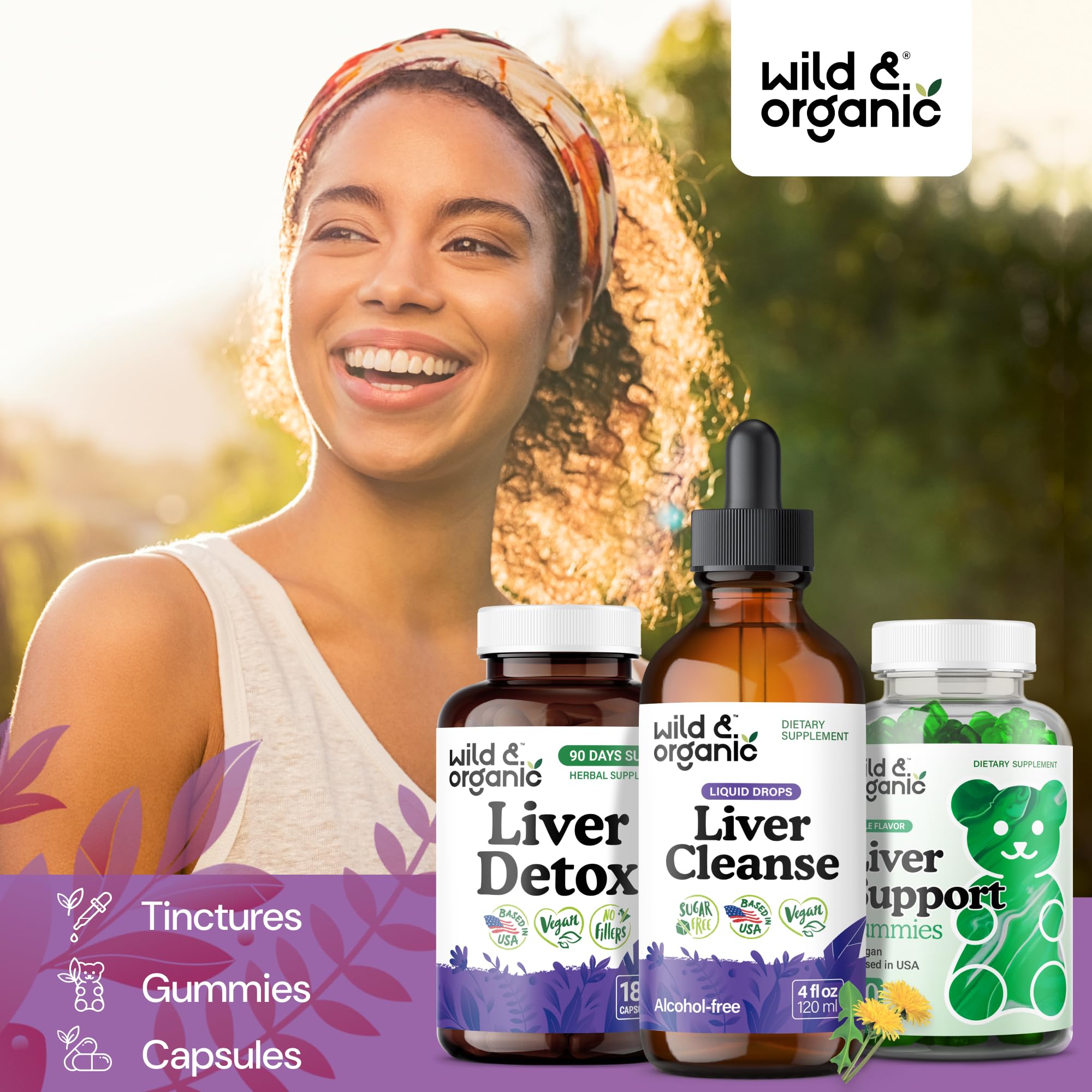 Extrait de curcuma Wild & Organic – gouttes aromatiques et revitalisantes.
