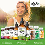 Wild & Organic Extrait thé vert: gouttes à ajouter dans une boisson