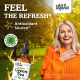Wild & Organic Extrait thé vert: flacon de 118 ml prêt à l’emploi sans alcool
