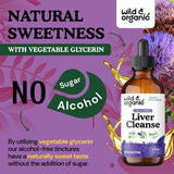 Glycérine végétale Wild & Organic – douceur naturelle sans sucre ajouté.