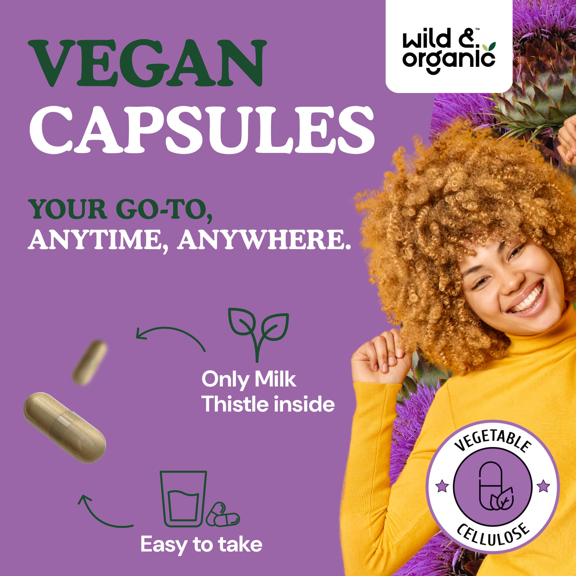 Wild & Organic ingredients végétaux – liste vegan et sans OGM.