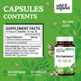 Emballage Wild & Organic, étiquette claire et naturelle