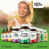 Wild & Organic emballage bacopa monnieri – emballage clair et informationnelle