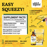 Emballage écologique pour la teinture Rhodiola Rosea Wild & Organic