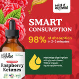 Gouttes au goût naturel framboise, douceur sans sucre ajouté.