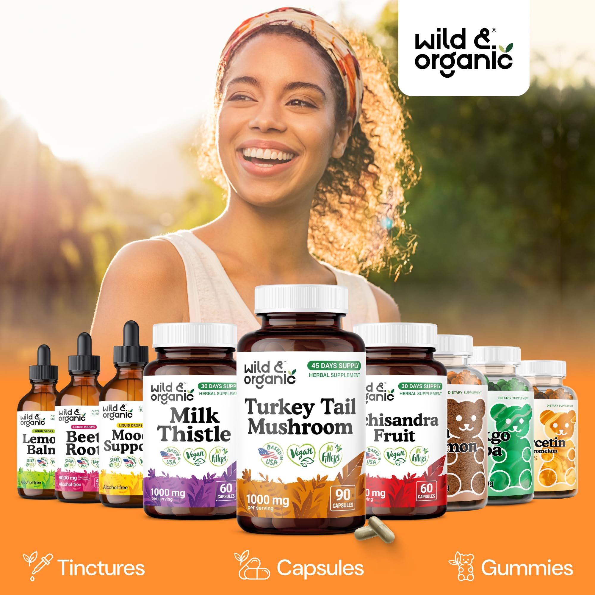 Wild & Organic: sceau non-OGM et végan, choix éthique.