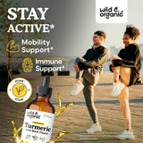 Wild & Organic teinture-curcuma-goutteur: dosage précis pour des portions constantes.