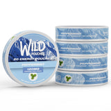 Wild Pouches pochette caféine menthe pour énergie rapide en déplacement.