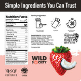 WILD SOCIETY Clear Whey – formulation pratique pour utilisation quotidienne.