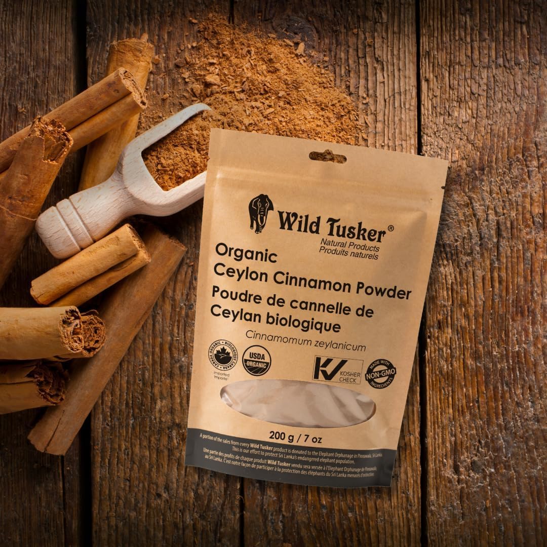 Wild Tusker Cannelle Ceylon – épice polyvalente pour cuisine maison