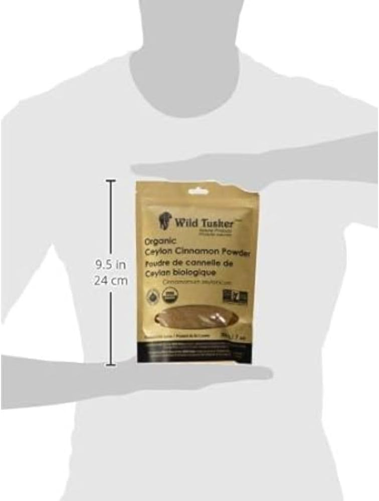 Wild Tusker Cannelle Ceylon – pot-poudre pratique pour dosage précis