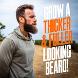 Wild Willies flacon sérum barbe, application facile et rapide.