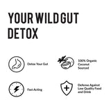 Wild Foods Charbon actif santé digestive — soutient la digestion au quotidien.