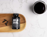 Wild Foods Charbon actif sécurité labo — testé en laboratoire pour pureté.