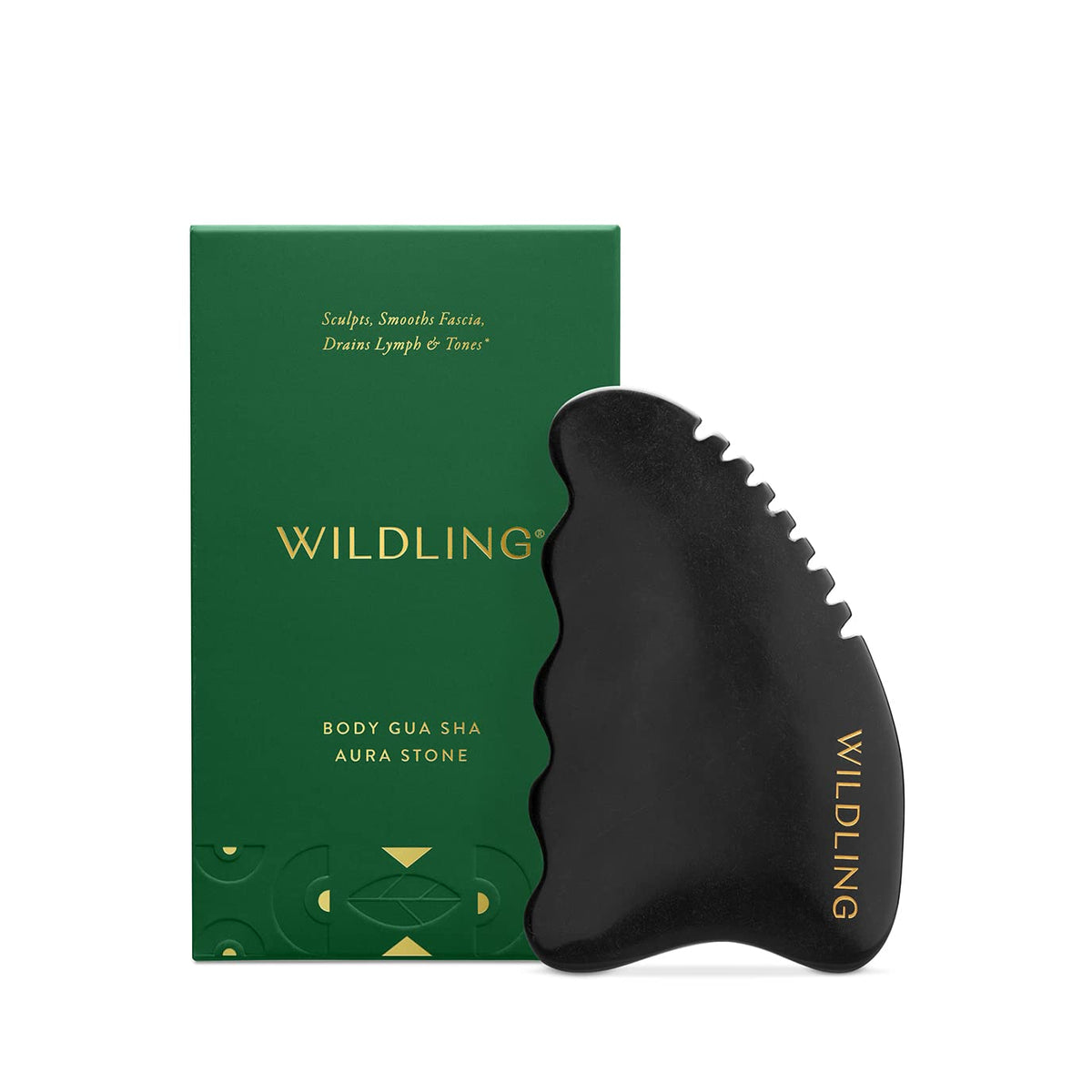 Wildling Aura Stone Gua Sha utilisation quotidienne pour lisser et tonifier la peau