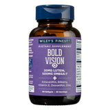 Bold Vision Wiley's Finest – Bouteille de gélules pour la santé visuelle.