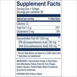 Wiley's Finest Peak EPA - capsules: prise quotidienne facile pour soutenir le bien-être général.