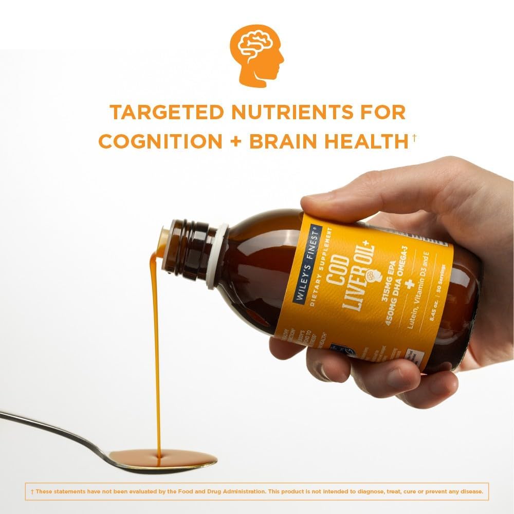 Lutéine et vitamines D3/E dans Wiley's Finest soutiennent le bien-être visuel et immunitaire