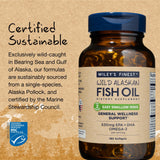Wiley's Finest Minis – poisson pollock Alaska sauvage, source durable MSC.