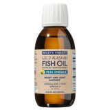 Bouteille Wiley's Finest Peak Omega-3 citron, pratique pour l'apport quotidien en oméga-3