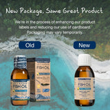 Emballage-compact Wiley's Finest Peak Omega-3, pratique à emporter