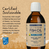 Pollock d'Alaska durable MSC: source traçable sur l'étiquette.