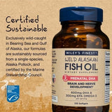 Gélatine de poisson dans Wiley's Finest Prenatal DHA