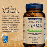 Wiley’s Finest source durable MSC, poisson sauvage d’Alaska pollock.