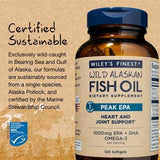 Approvisionnement durable Alaska MSC certifie Wiley's Finest et sa morue pollock
