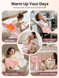 WillingHeart cadeau réconfort pour cycles menstruels et douleurs musculaires.