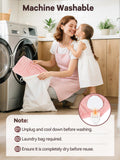 WillingHeart contrôle LED, plage 30–70°C, minuterie ajustable pour chaleur personnalisée.
