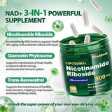 Windboss Liposomal NAD+ : absorption cellulaire améliorée grâce à la liposomalité.